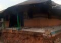 Burnt Police Office in Ibadan