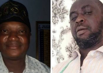 DPO, Iyaganku Division, CSP Alex Sani Gwazah and the fashion designer, Lukman Adeniyi.