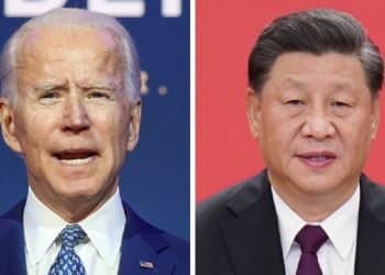 Joe Biden and Xi Jinping