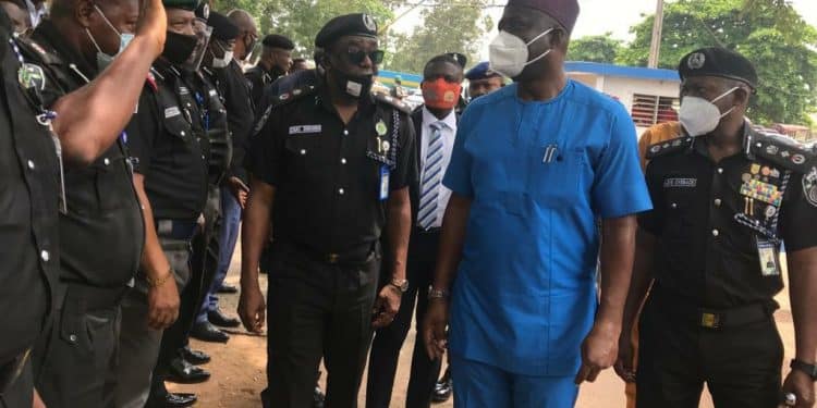 Makinde with Oyo Police