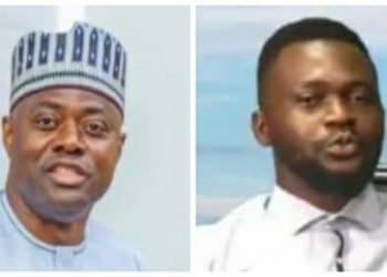 Seyi Makinde with Deji Ola of Oyo State