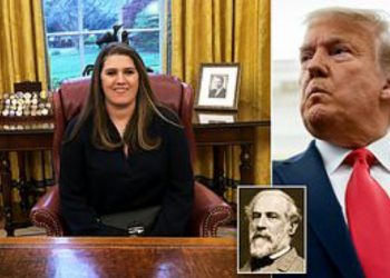 Mary Trump with Donald Trump