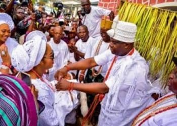 Ooni revieved crown prince