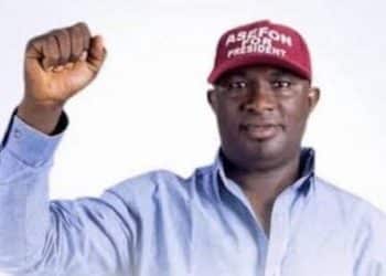 President of the National Association of Nigerian Students, Sunday Asefon