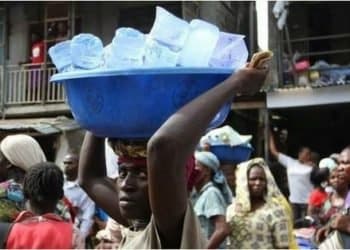 Pure water sellers in Abuja