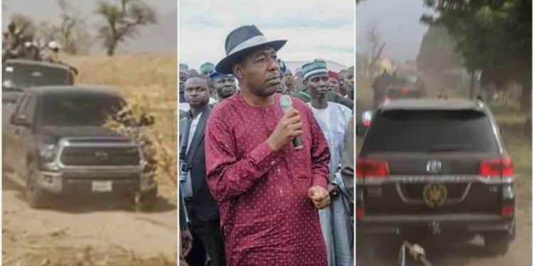 Borno Governor car accident
