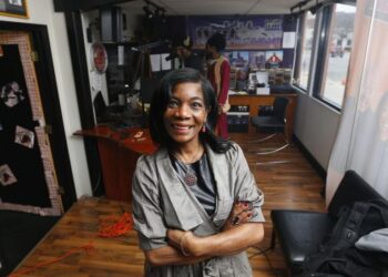 Sheila Brown, the CEO of Vision Multi-Media and the owner of WUFO 1080 AM and Power 96.5 FM