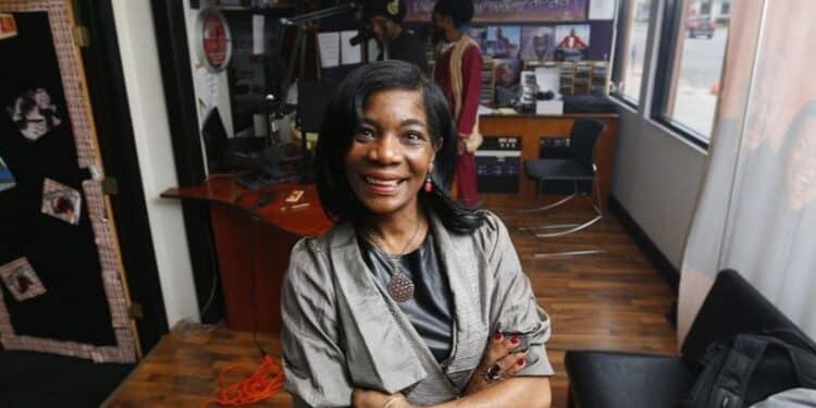 Sheila Brown, the CEO of Vision Multi-Media and the owner of WUFO 1080 AM and Power 96.5 FM