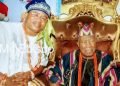 Ajia Balogun with Olubadan of Ibadanland
