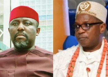 Okorocha with Imo Monarch