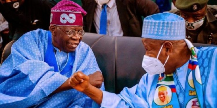 Tinubu with Ganduje