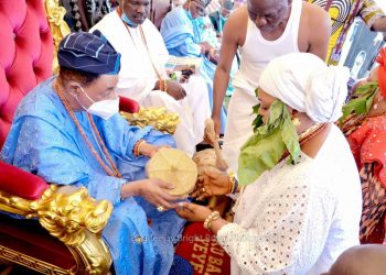 Allaafin Installs Princess Azeezat as Ilaloja