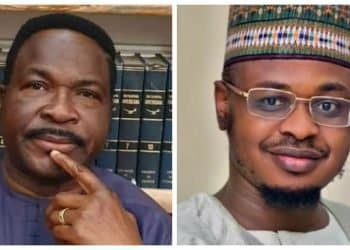 Isa Patami with Mike Ozekhome