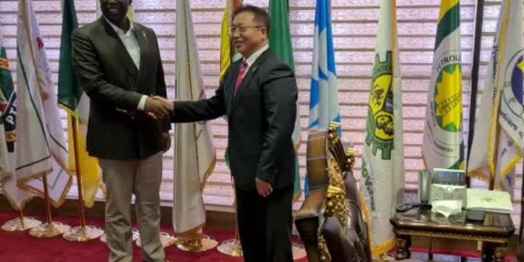 Sylvia and China Envoy on Nigeria