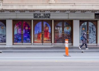 COVID-19 Lockdown in Australia Victoria State