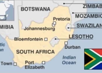 South African Map