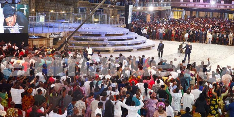 Synagogue Church of All Nations. Photo: Twitter/SCOAN/TBJoshua