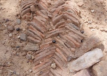 The ancient potsherd in Imesi Ekiti