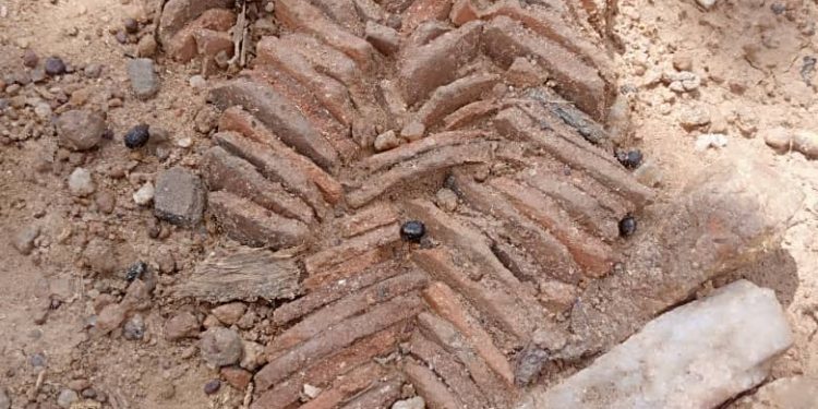 The ancient potsherd in Imesi Ekiti