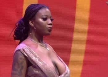 BBNaija Angel with tattoos