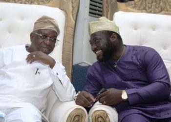 Engr Rauf Olaniyan with TITAN Rice Boss