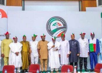 Makinde with PDP Governors