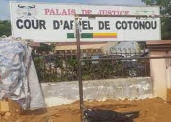 Sunday Igboho at Cour De’appal De Cotonou, Benin Republic