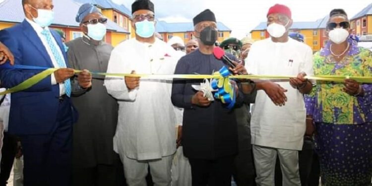 Buhari hails Akpabio on NDDC