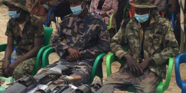 Police parade kidnappers of Bethel School Students