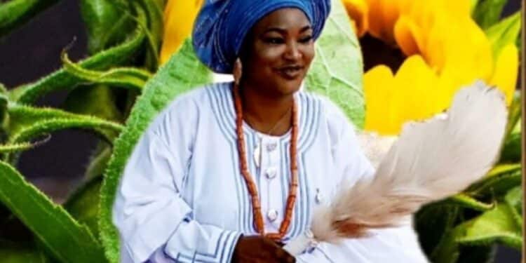 The Founder and President of Able God Foundation, Yeye Roseline Idowu Oludaye