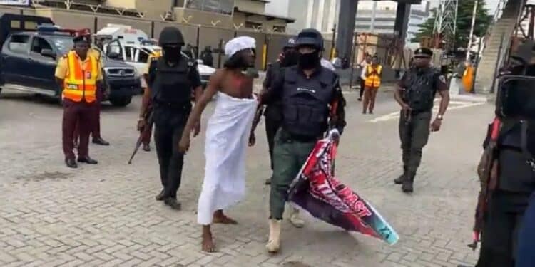 Police arrest EndSARSMemorial