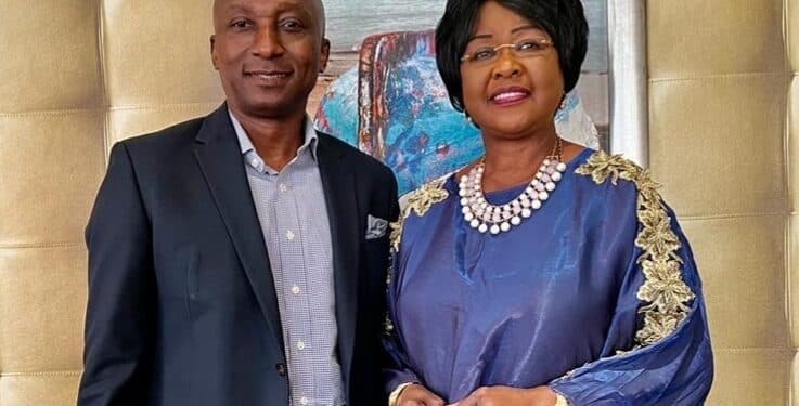 President of ADDI, Ambassador Arikana Chihombori-Qua and IPIAD's President Prince Kalada William-Jumbo