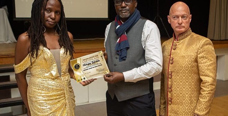 Olusegun Babalola receives award in UK