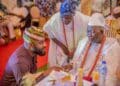 Oyo Speaker Adebo Ogundoyin with Olubadan
