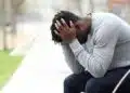 worried man