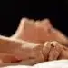 Couple Having Sex in Bed - Masturbation