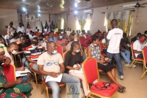 Cross Section of the participants at the ongoing training