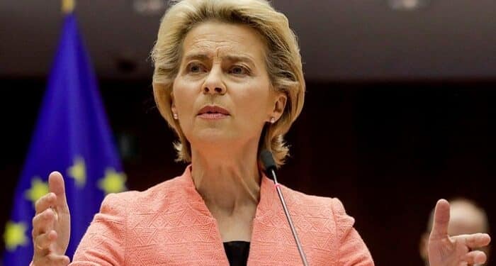 EU chief, Ursula von der Leyen