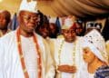 Gani Adams with Makinde's Aide, Akeem Ademola Ige