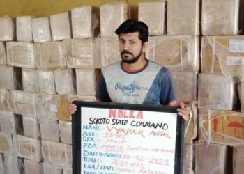 NDLEA arrest Indian for smuggling Codein into Nigeria