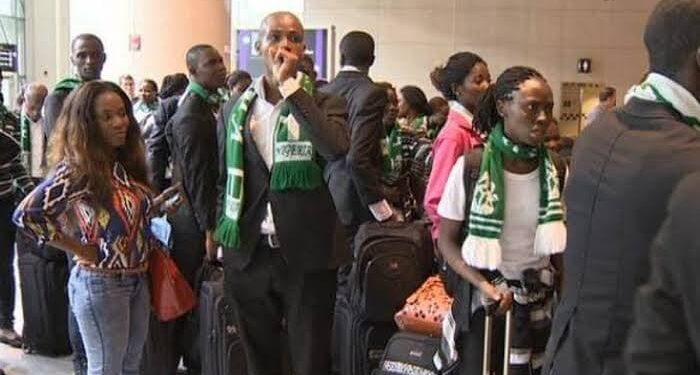Nigerians leaving Ukraine