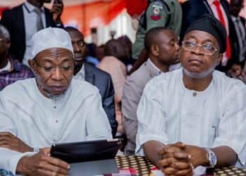 Rauf Aregbesola and Oyetola