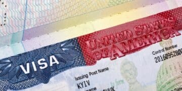 American US Visa passport - Tourist Visa