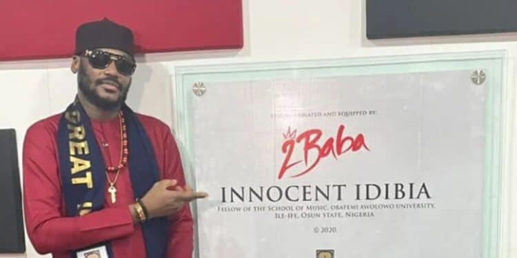 2Baba TuFace donates studio to OAU