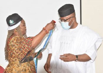 Akpabio with Presidential Support Committee members