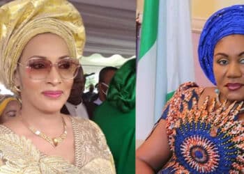 Bianca Ojukwu and Obaino wife