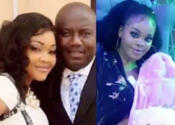 Lanre Gentry with Mercy Aigbe