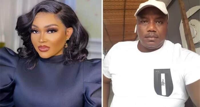 Mercy Aigbe and Lanre Gentry