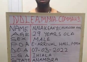 NDLEA Arrest Daddy G O drug peddling