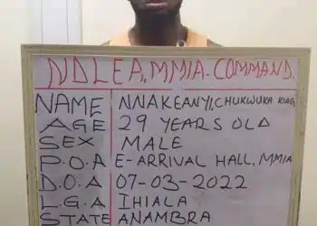 NDLEA Arrest Daddy G O drug peddling